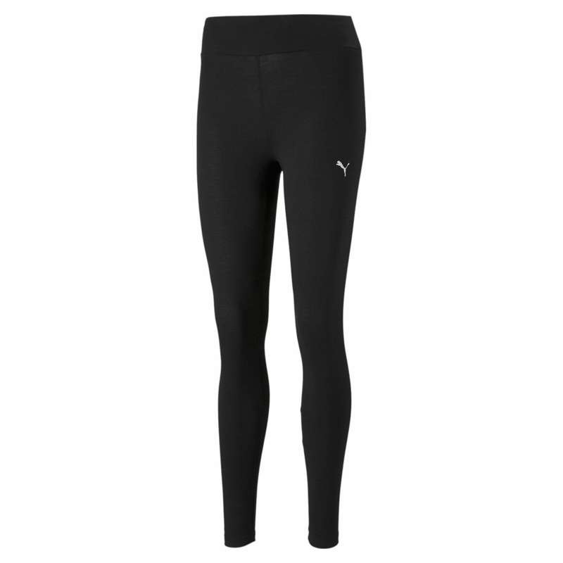 Legginsy Damskie Puma Ess Logo 586835 51 Czarny KOBIETY Spodnie